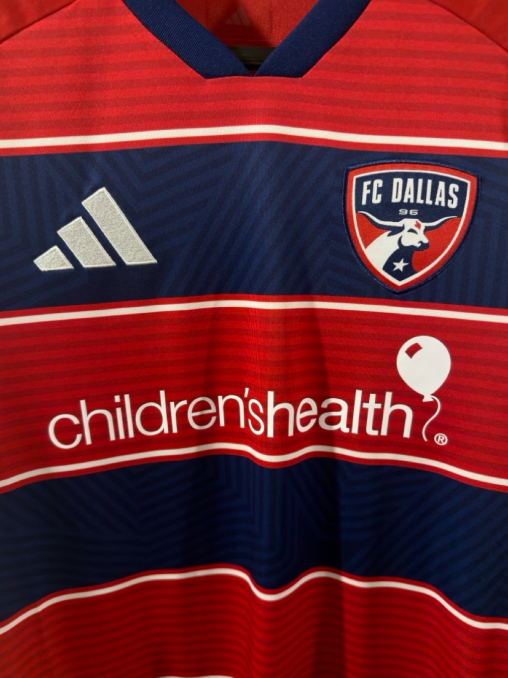 adidas MLS FC Dallas Home Soccer Jersey Size Men’s Medium (NWT) - Picture 4 of 7